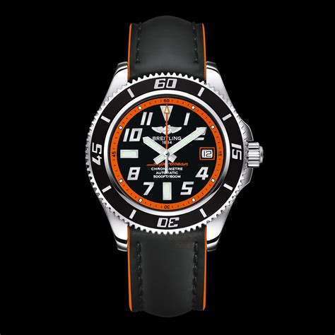 breitling superocean 42 orange